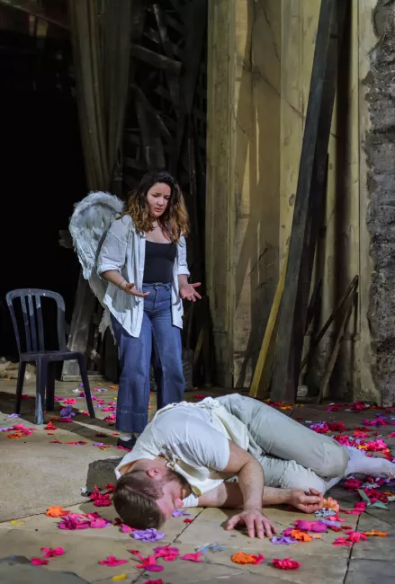 Les répétitions de Samson au plateau