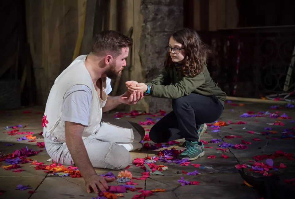 Les répétitions de Samson au plateau