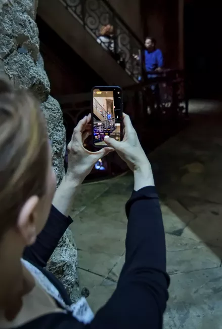 Les répétitions de Samson au plateau