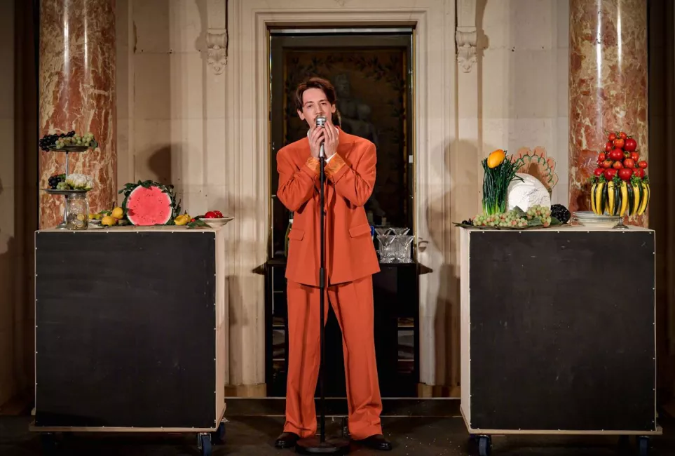 Les répétitions de L'Île de Merlin ou Le Monde renversé