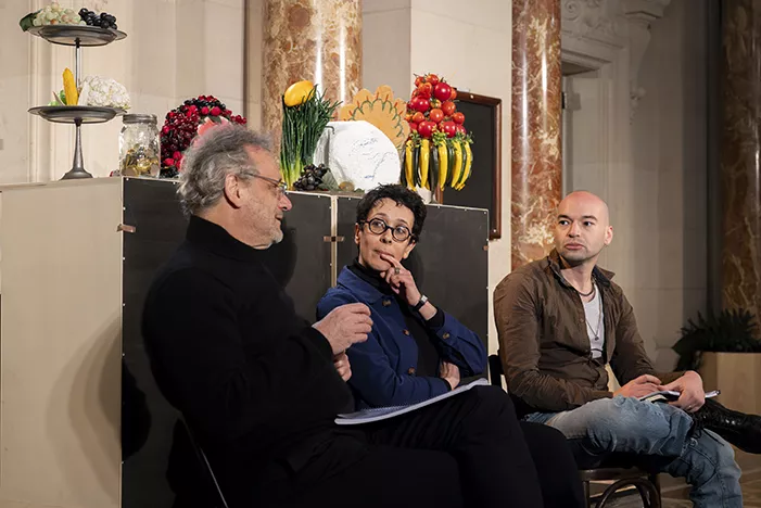 Répétitions de l'Île de Merlin ou le monde renversé à l'Opéra-Comique ©Baptiste Jayat