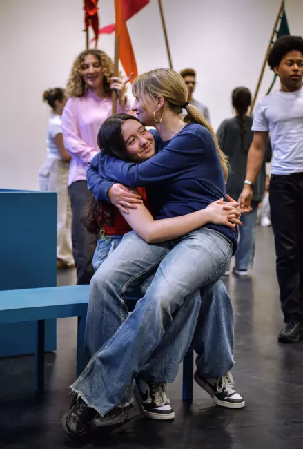 Les répétitions de La Grande Affabulation