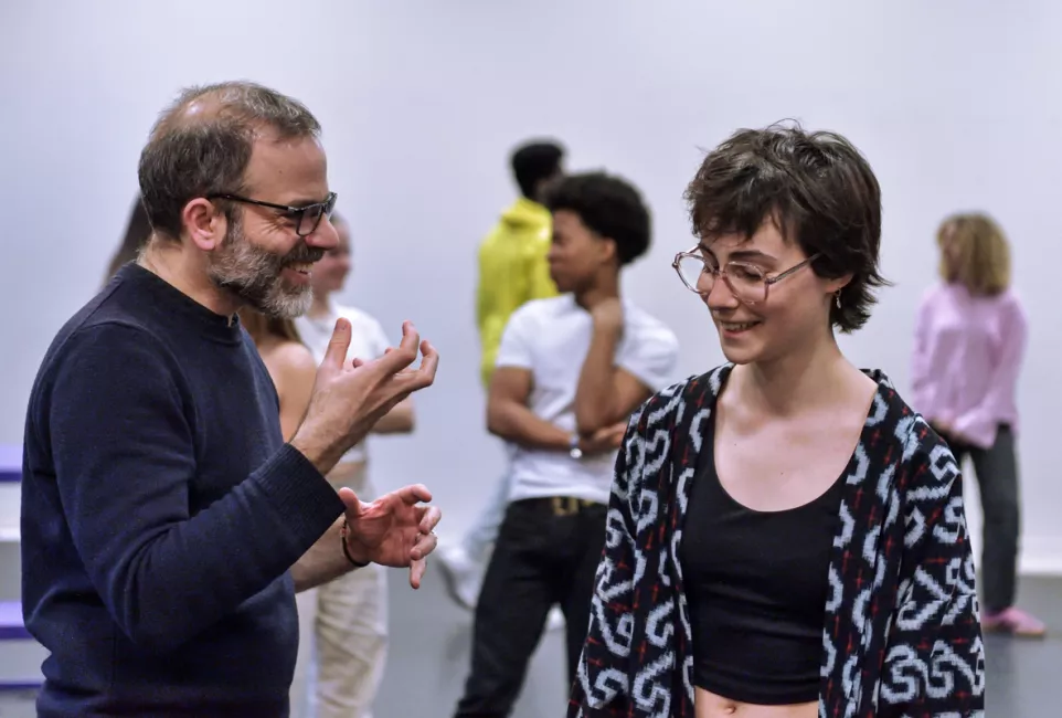 Les répétitions de La Grande Affabulation