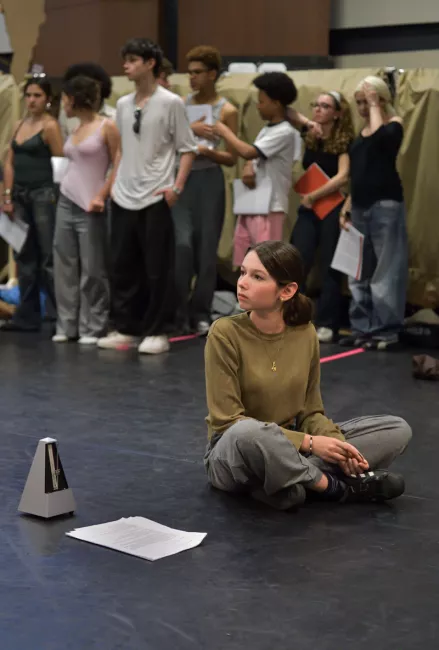 Les répétitions de La Grande Affabulation