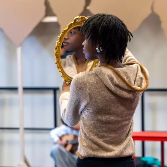 Les répétitions de La Grande Affabulation