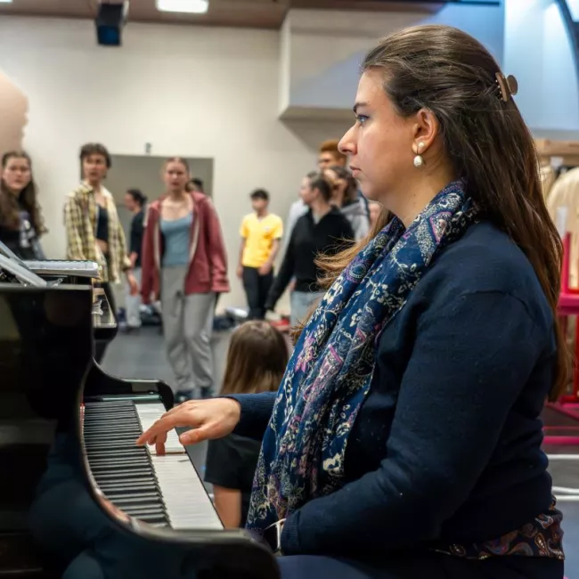 Les répétitions de La Grande Affabulation