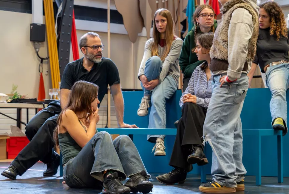 Les répétitions de La Grande Affabulation