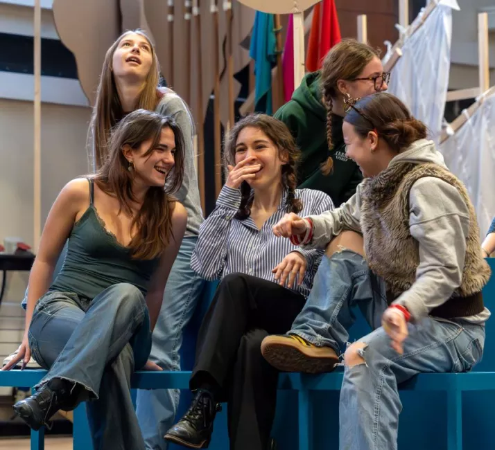 Les répétitions de La Grande Affabulation