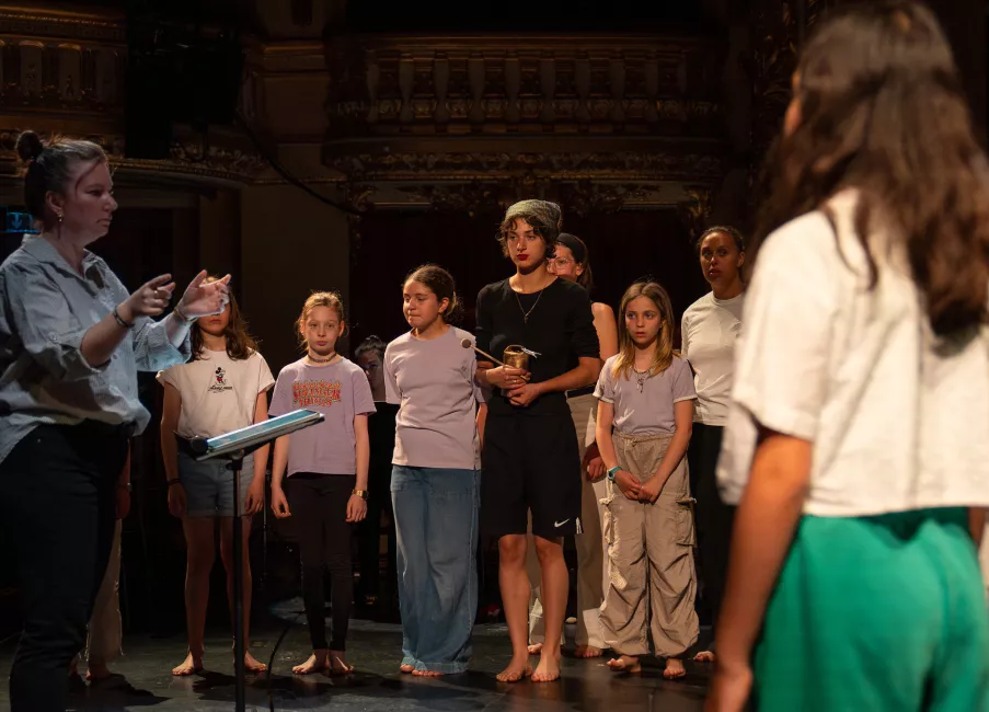 Concert de la Maîtrise Populaire de l’Opéra-Comique, Juin 2025 © Eva Miquet