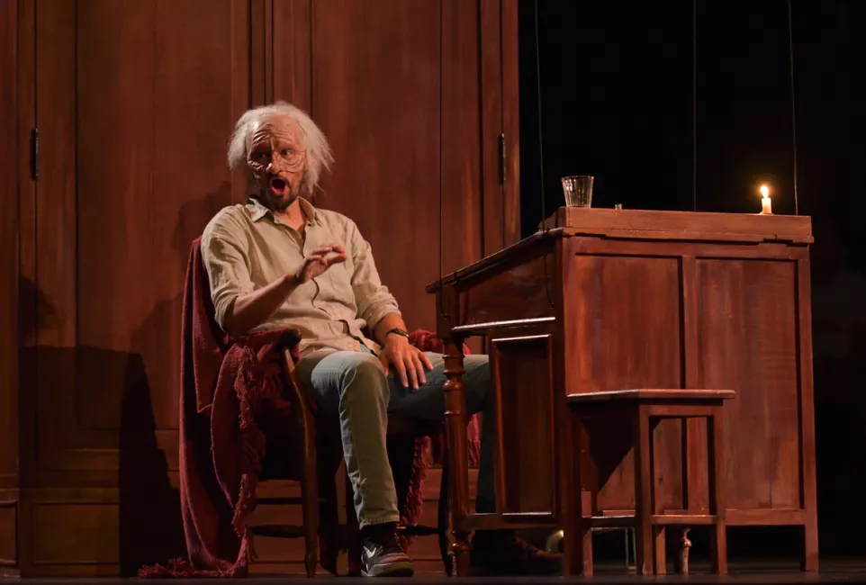 Répétition de Faust sur le plateau de la salle Favart, juin 2025 © Stefan Brion