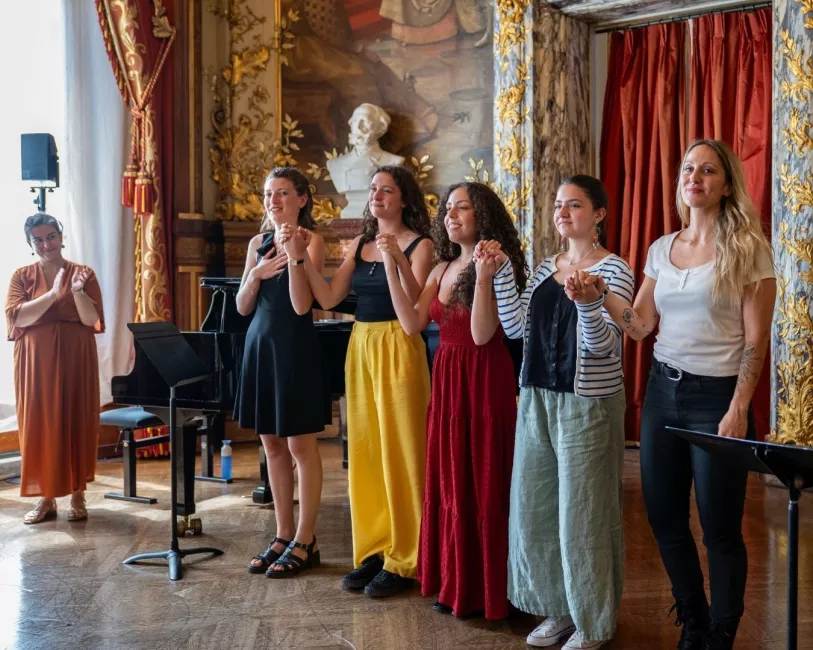 Masterclasse de Vannina Santoni  © Eva Miquet