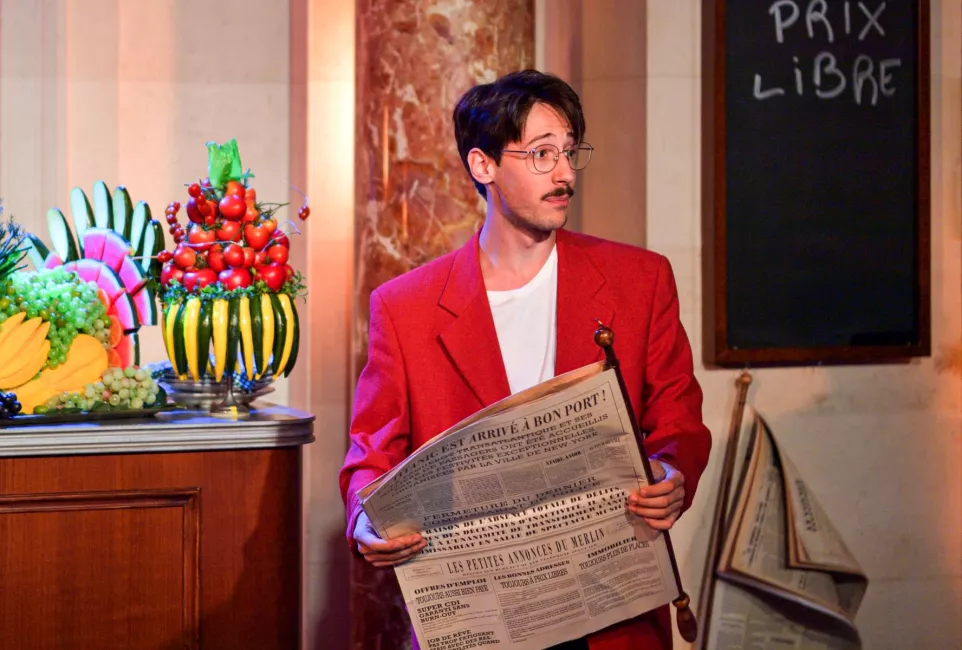 Répétition de L’Île de Merlin ou Le Monde renversé © Stefan Brion