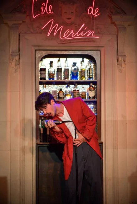 Répétition de L’Île de Merlin ou Le Monde renversé © Stefan Brion