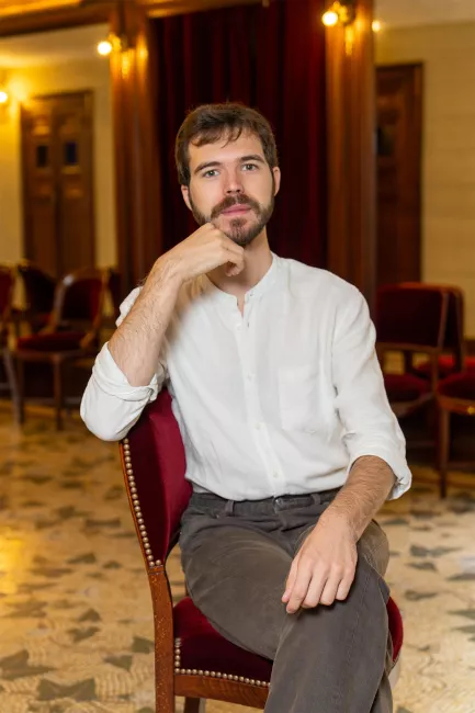 Félix Merle, académicien de l'Opéra-Comique | saison 2025-2026 ©Edouard Brane