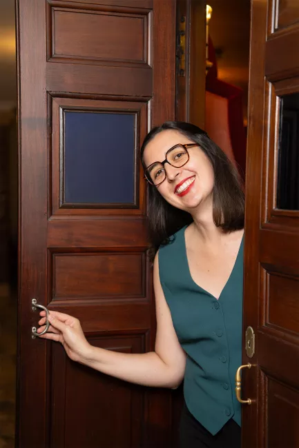 Flore-Élise Capelier, académicienne de l'Opéra-Comique | saison 2025-2026 ©Edouard Brane