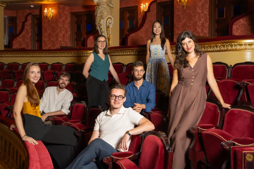 Les Académiciens de l'Opéra-Comique 2025-2026 © Edouard Brane