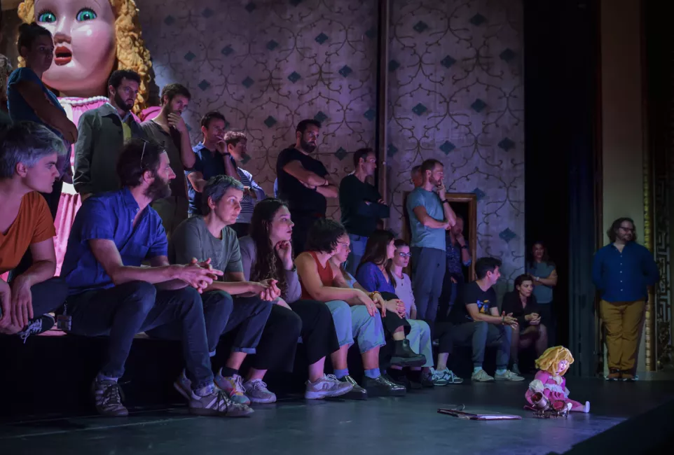 Les répétitions des Contes d'Hoffmann au Plateau (2025) © Stefan Brion