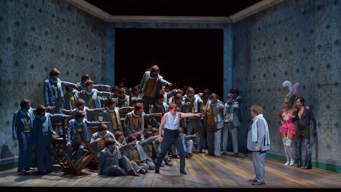 Les Contes d'Hoffmann (2025), Opéra-Comique © Stefan Brion