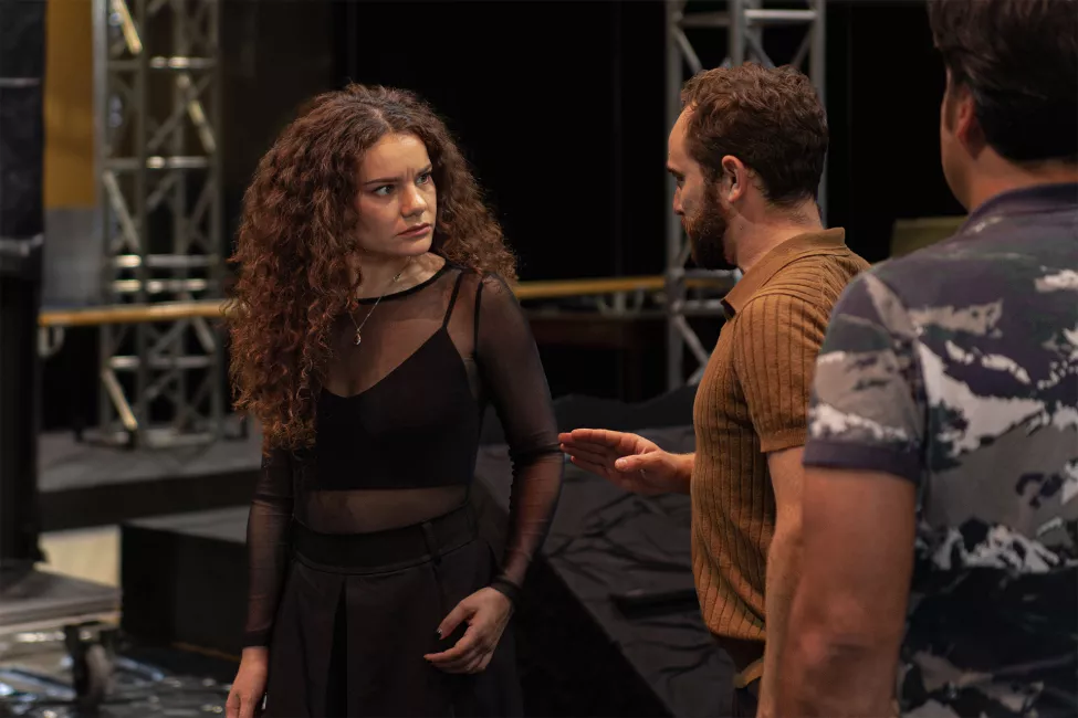 Les répétitions de Iphigénie en Tauride aux Ateliers Berthier (2025) © Stefan Brion