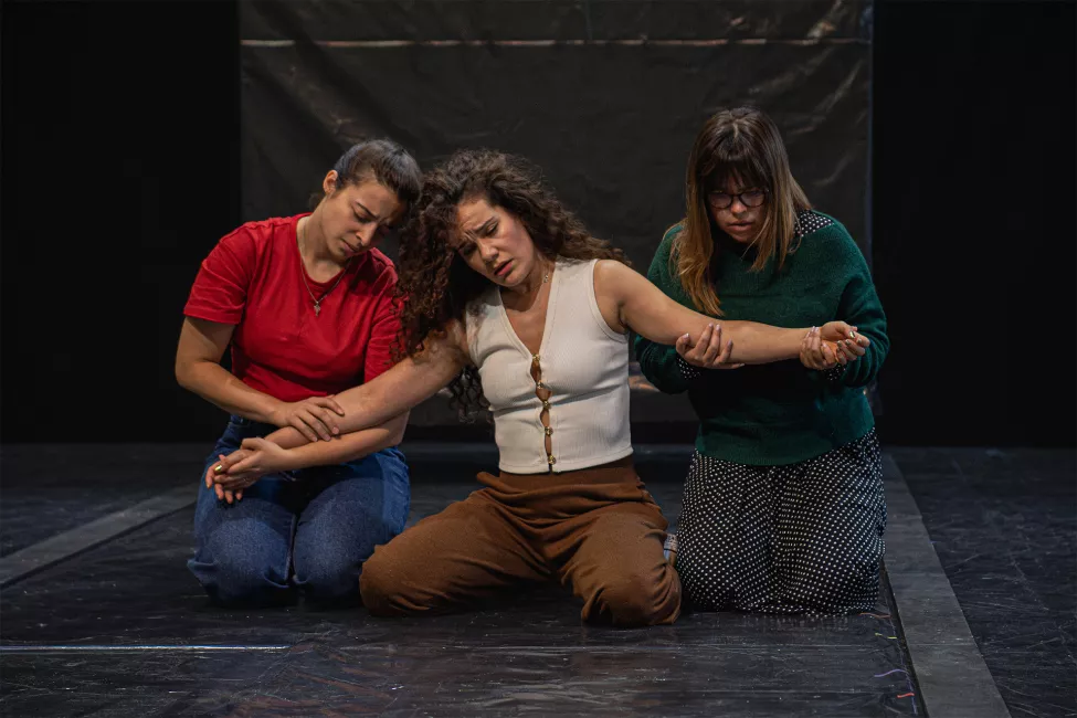 Les répétitions de Iphigénie en Tauride aux Ateliers Berthier (2025) © Stefan Brion