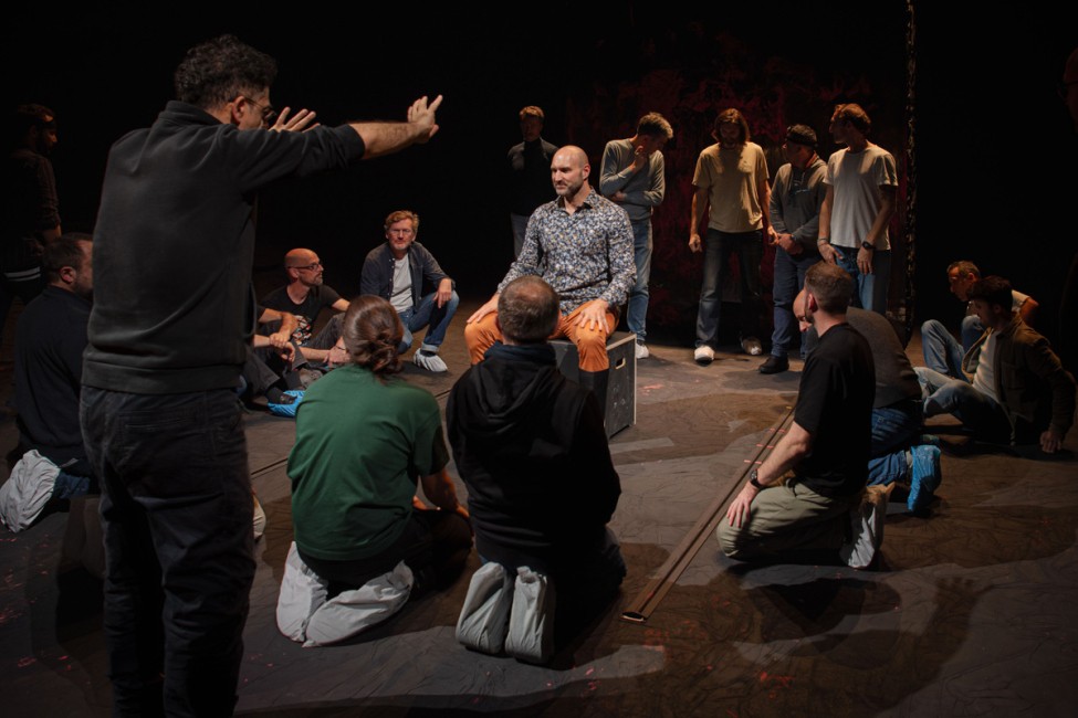 Les répétitions de Iphigénie en Tauride au Plateau (2025) © Stefan Brion