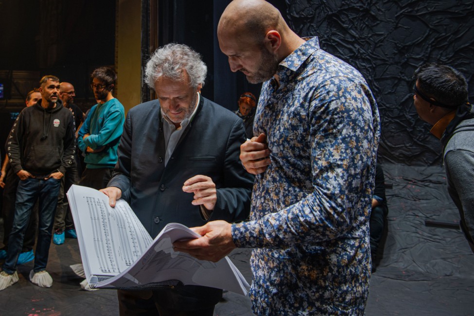 Les répétitions de Iphigénie en Tauride au Plateau (2025) © Stefan Brion