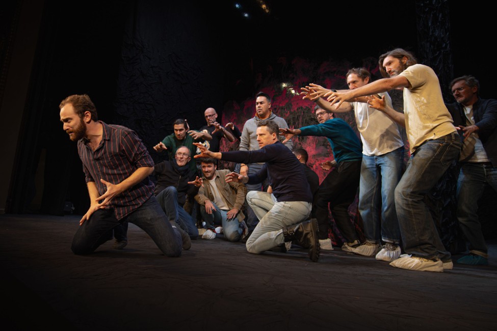 Les répétitions de Iphigénie en Tauride au Plateau (2025) © Stefan Brion