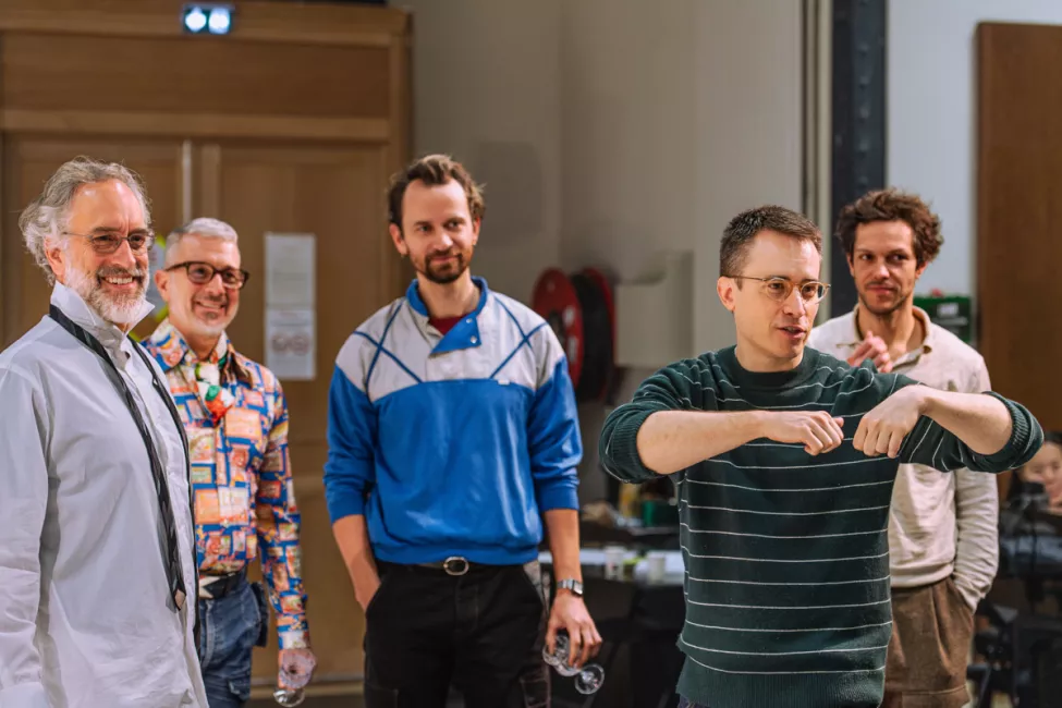 Les répétitions de Werther au Petit Théâtre (2025) © Stefan Brion