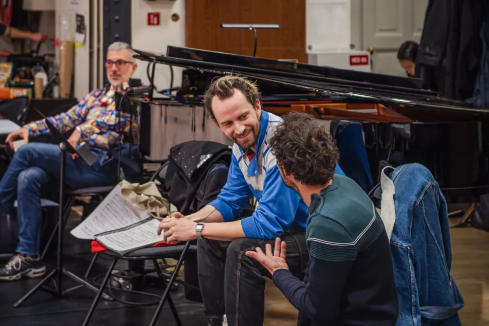 Les répétitions de Werther au Petit Théâtre (2025) © Stefan Brion