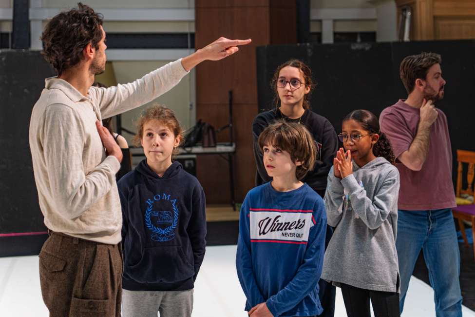 Les répétitions de Werther au Petit Théâtre (2025) © Stefan Brion