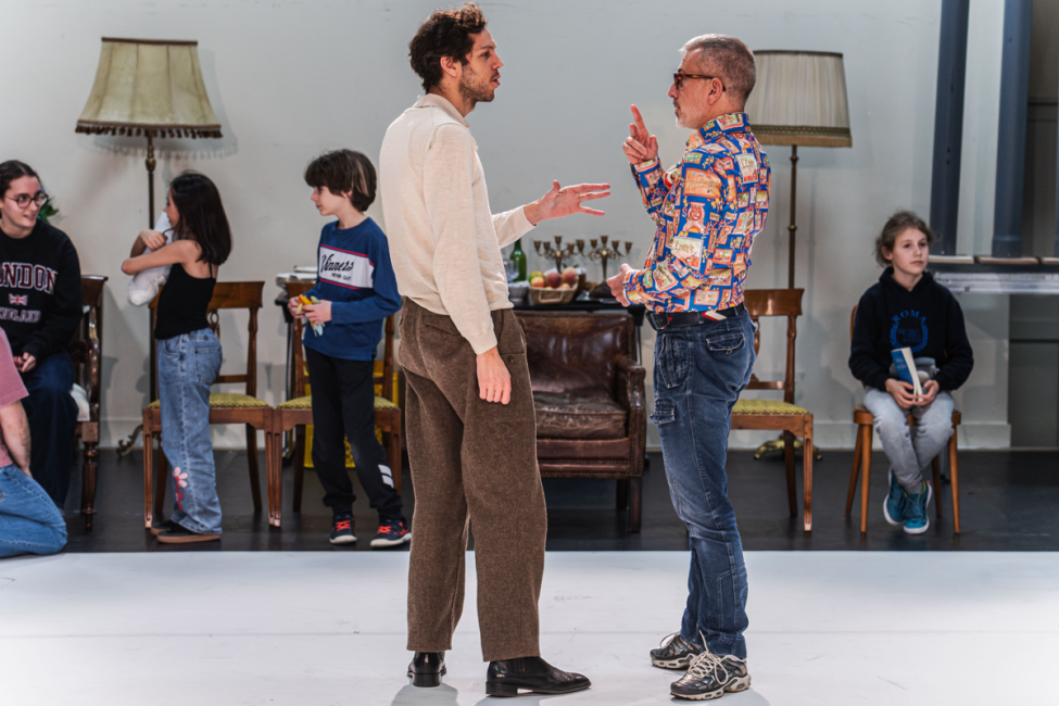 Les répétitions de Werther au Petit Théâtre (2025) © Stefan Brion