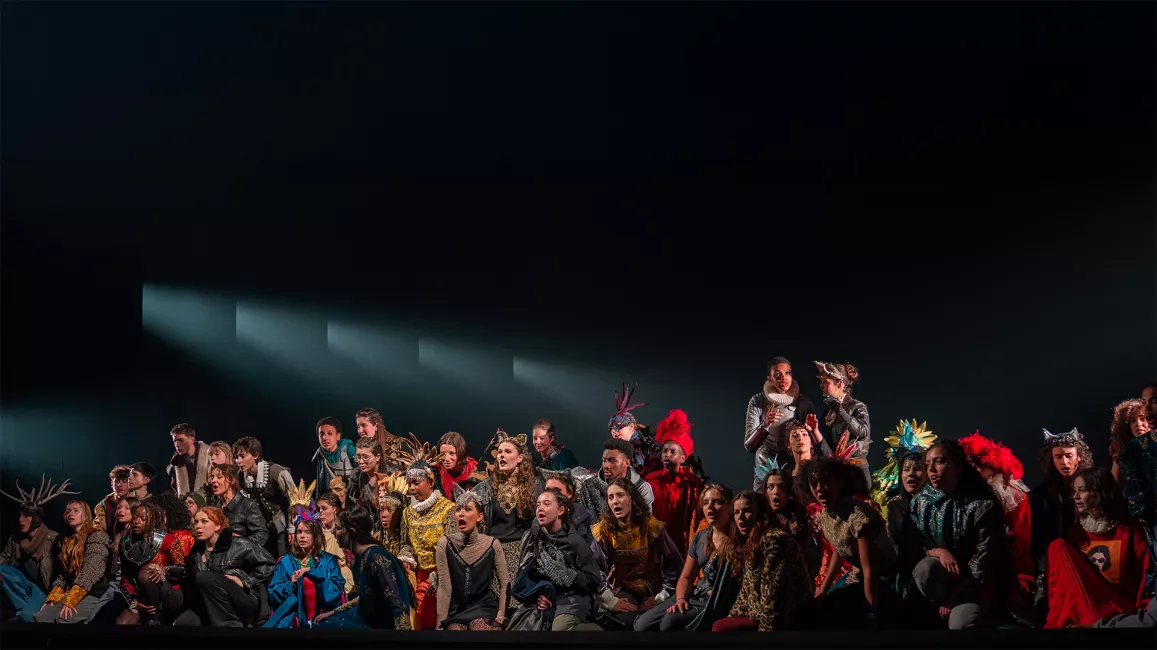 La Maîtrise Populaire de l'Opéra-Comique, 2025 © Eva Miquet - Maîtrise Populaire 