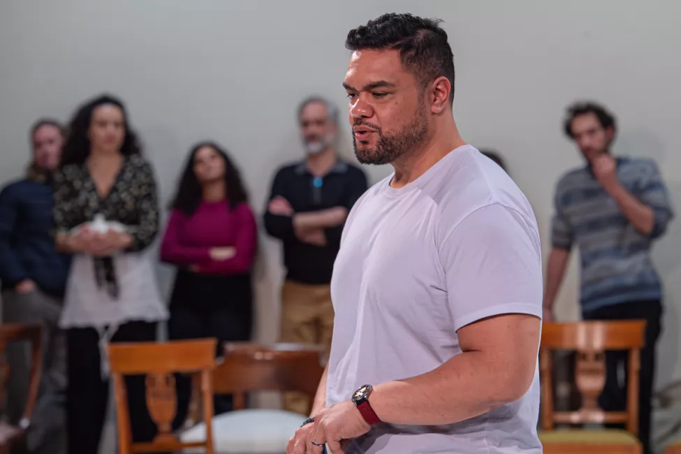 Les répétitions de Werther au Petit Théâtre (2025) © Stefan Brion