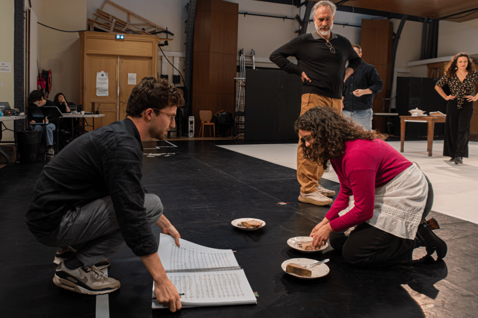 Les répétitions de Werther au Petit Théâtre (2025) © Stefan Brion