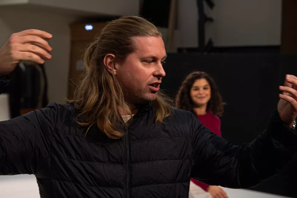 Les répétitions de Werther au Petit Théâtre (2025) © Stefan Brion