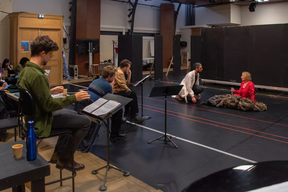 Les répétitions de Nuit sans aube (2026) © Stefan Brion