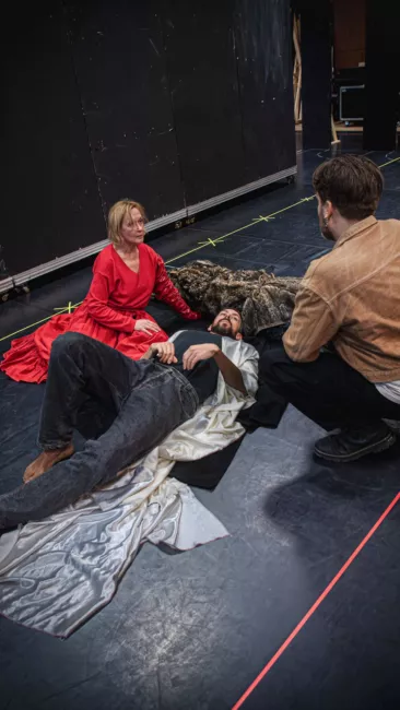 Les répétitions de Nuit sans aube (2026) © Stefan Brion