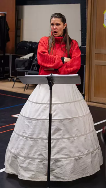 Les répétitions de Nuit sans aube (2026) © Stefan Brion