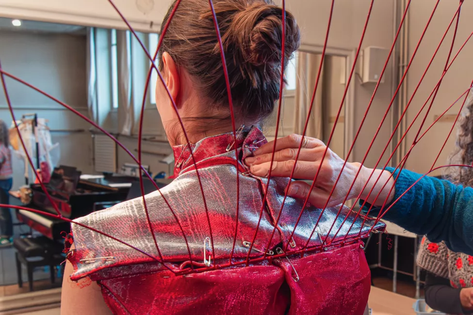 Les répétitions de Nuit sans aube (2026) © Stefan Brion