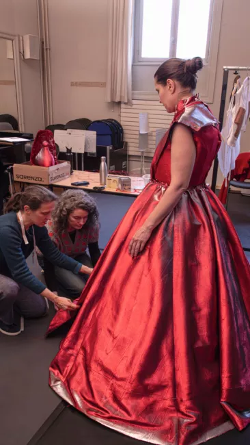 Les répétitions de Nuit sans aube (2026) © Stefan Brion