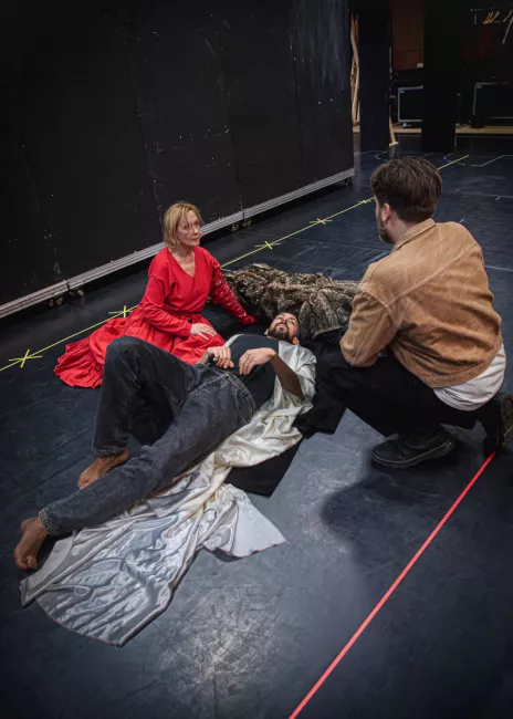 Les répétitions de Nuit sans aube (2026) © Stefan Brion