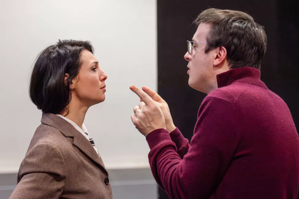 Les répétitions de Nuit sans aube (2026) © Stefan Brion