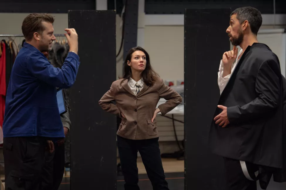 Les répétitions de Nuit sans aube (2026) © Stefan Brion