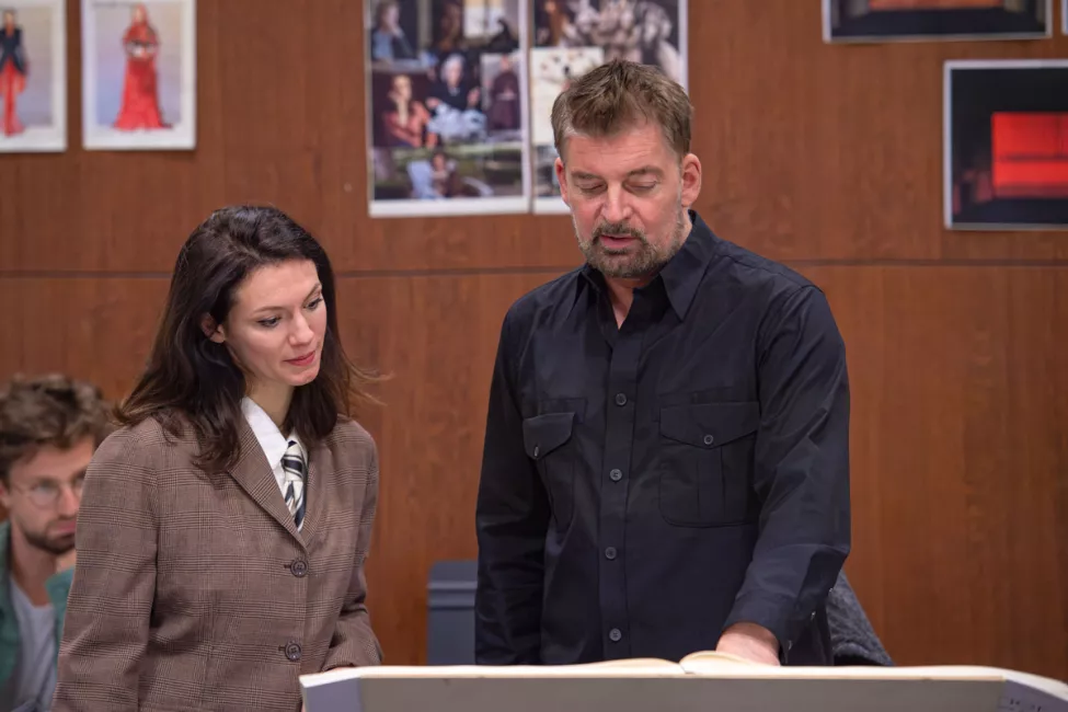 Les répétitions de Nuit sans aube (2026) © Stefan Brion