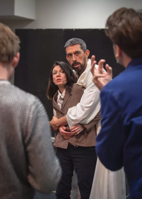 Les répétitions de Nuit sans aube (2026) © Stefan Brion