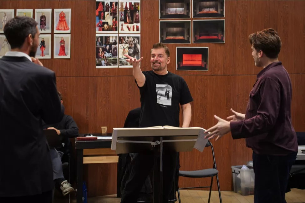 Les répétitions de Nuit sans aube (2026) © Stefan Brion