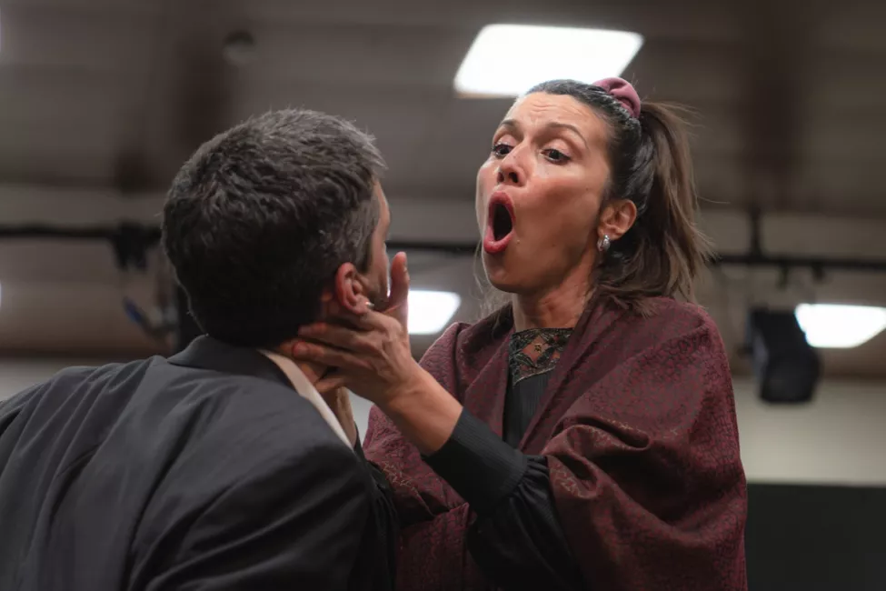 Les répétitions de Nuit sans aube (2026) © Stefan Brion