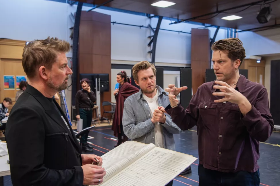 Les répétitions de Nuit sans aube (2026) © Stefan Brion