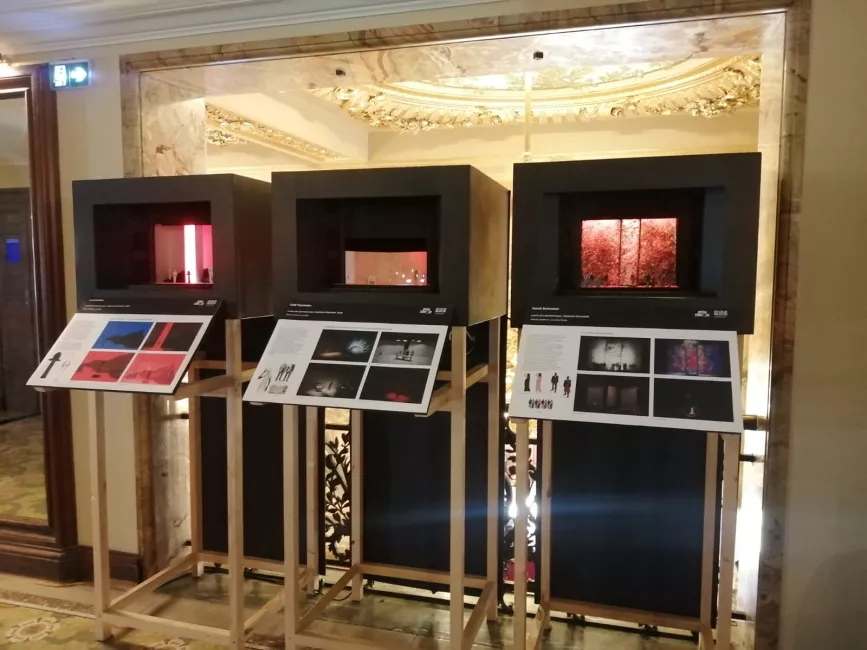 Exposition de maquettes scénographiques en partenariat avec l'École Bleue