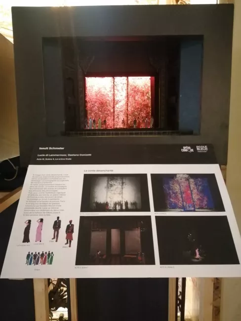 Exposition de maquettes scénographiques en partenariat avec l'École Bleue